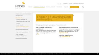 
                            7. Praxis | Login og aktiveringskode