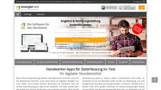 
                            11. Praxis-Vergleich: Handwerker-Apps für Zeiterfassung im Test