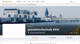 
                            7. praxisHochschule Köln | myStipendium