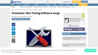 
                            10. Praxistest: Was Tuning-Software taugt - ITespresso.de