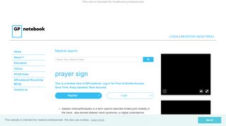 
                            13. prayer sign - General Practice Notebook