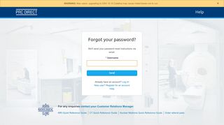 
                            3. PRC Direct | Password Reset