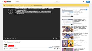 
                            5. PRC - Forgotten Password - YouTube