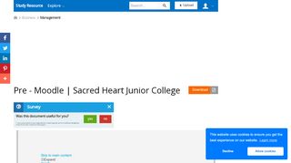 
                            12. Pre - Moodle | Sacred Heart Junior College - studyres.com