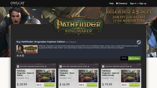 
                            9. Pre-Order | Pathfinder: Kingmaker - the first CRPG in Pathfinder universe
