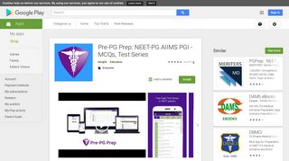 
                            11. Pre-PG Prep: NEET-PG AIIMS PGI - MCQs, Test Series - Apps on ...