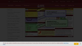 
                            9. Pre-WebWorld » Registrar » MSU Texas » - Midwestern State University