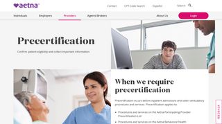 
                            7. Precertification – Health Care Professionals | Aetna
