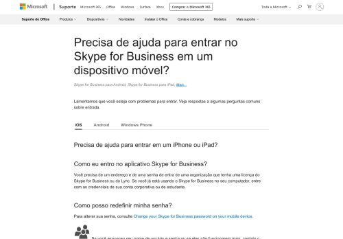 
                            9. Precisa de ajuda para fazer login no Skype for Business em ...