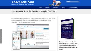 
                            3. Precision Nutrition ProCoach: Does It Make Sense For You? | Coach ...