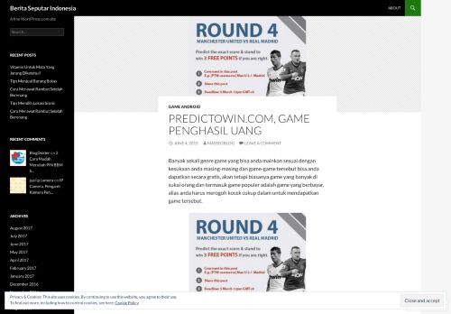 
                            7. PredictoWin.com, Game Penghasil Uang | Berita Seputar Indonesia