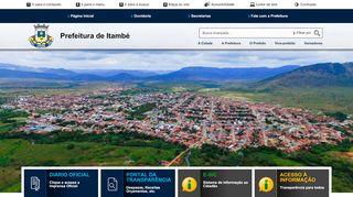 
                            11. Prefeitura de Itambé - Site Oficial