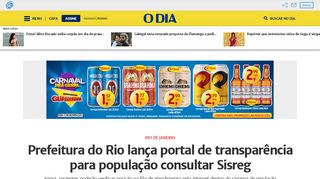 
                            10. Prefeitura do Rio lança portal de transparência para população ... - iG