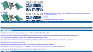 
                            4. Prefeitura Municipal de São Miguel dos Campos - Alagoas