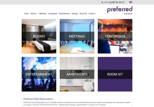 
                            4. Preferred Hotel Reservations - Hotelreserveringen en Congressen