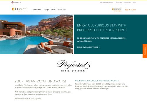 
                            9. Preferred Hotels & Resorts - Choice Hotels