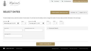 
                            6. Preferred Hotels & Resorts | Reservations - Search Criteria View