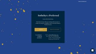 
                            1. Preferred Login to Sotheby's | Sotheby's