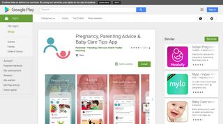
                            5. Pregnancy, Baby Care Tips & Parenting Advice App – Apps on ...