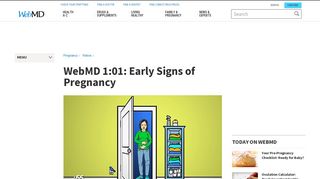 
                            9. Pregnancy Video: Early Signs - WebMD