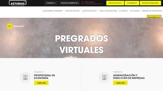 
                            2. Pregrados virtuales en Colombia | Asturias