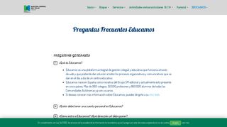 
                            4. Preguntas frecuentes Educamos - El Pilar Valladolid