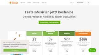 
                            3. Preise - iMusician Digital