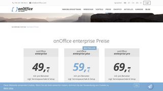 
                            5. Preise Maklersoftware onOffice enterprise | onOffice