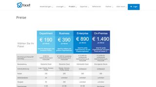 
                            10. Preise - tixxt.com - Social Intranet, Enterprise Social Network, Extranet