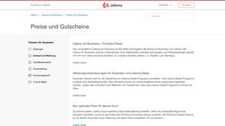 
                            3. Preise und Gutscheine – Udemy