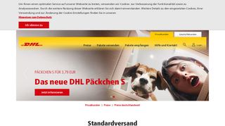 
                            9. Preise und Produkte für Ihren nationalen Versand - DHL Privatkunden ...
