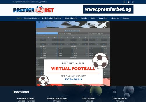 
                            1. Premier Bet Uganda – Bet on Football, Basketball, Tennis, Formula 1 ...