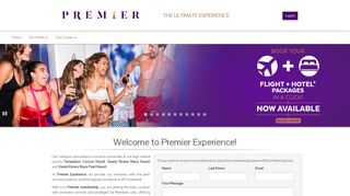
                            7. Premier Experience: Home