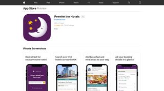 
                            5. Premier Inn Hotels on the App Store - iTunes - Apple