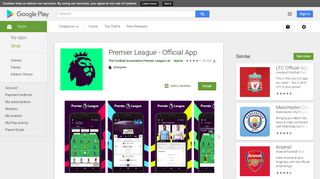 
                            8. Premier League - Official App – Apps on Google Play