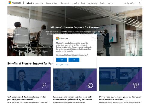 
                            5. Premier Support for Partners | Microsoft Enterprise
