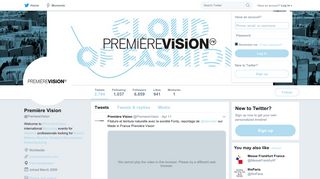 
                            11. Première Vision (@PremiereVision) | Twitter