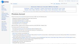 
                            12. Premium Account - DDO wiki