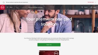 
                            5. Premium Banking credit card - Absa