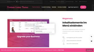
                            12. Premium Contao Themes - Megamenu