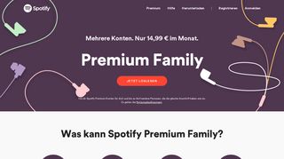 
                            1. Premium Family - Spotify