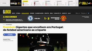 
                            5. Premium Gigantes que encolhem em Portugal: do futebol americano ...