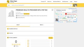 
                            11. PREMIUM HEALTH PROVIDER INTL PHP INC in Davao City, Davao ...