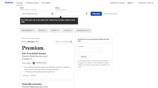 
                            12. Premium Retail Services Jobs, Employment | Indeed.com