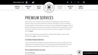 
                            11. Premium Services | American Airlines Center