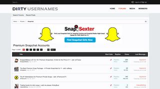 
                            9. Premium Snapchat Accounts | #1 in Snapchat Nudes, Snapchat ...