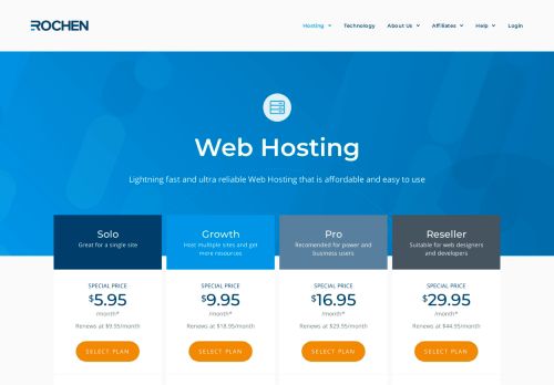 
                            4. Premium Web Hosting - Rochen