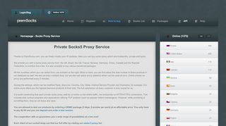 
                            6. PremSocks: Private socks proxy service, socks5 shop, buy socks proxy