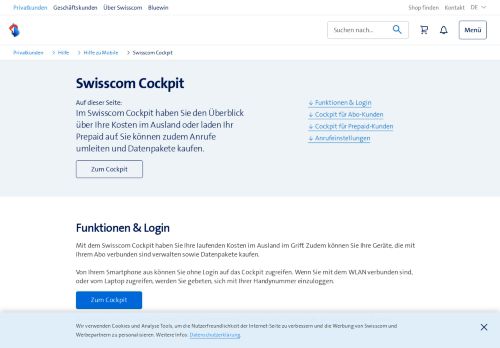 
                            5. Prepaid aufladen und kontrollieren - Hilfe | Swisscom