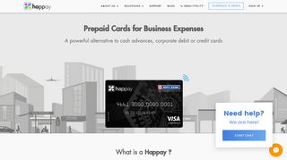 
                            5. Prepaid Cards for Business Expenses - Happay